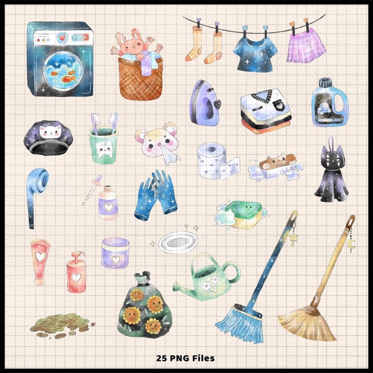 DIGITAL STICKER (cleaning) BEARTOR