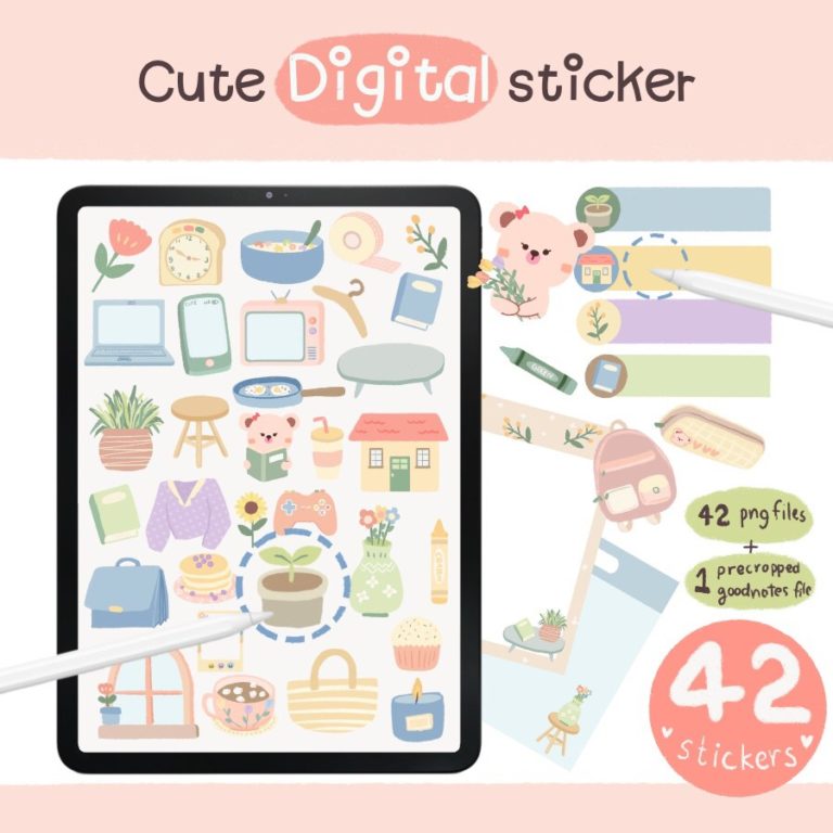 Cute digital sticker | สติกเกอร์น่ารักๆ – BEARTOR