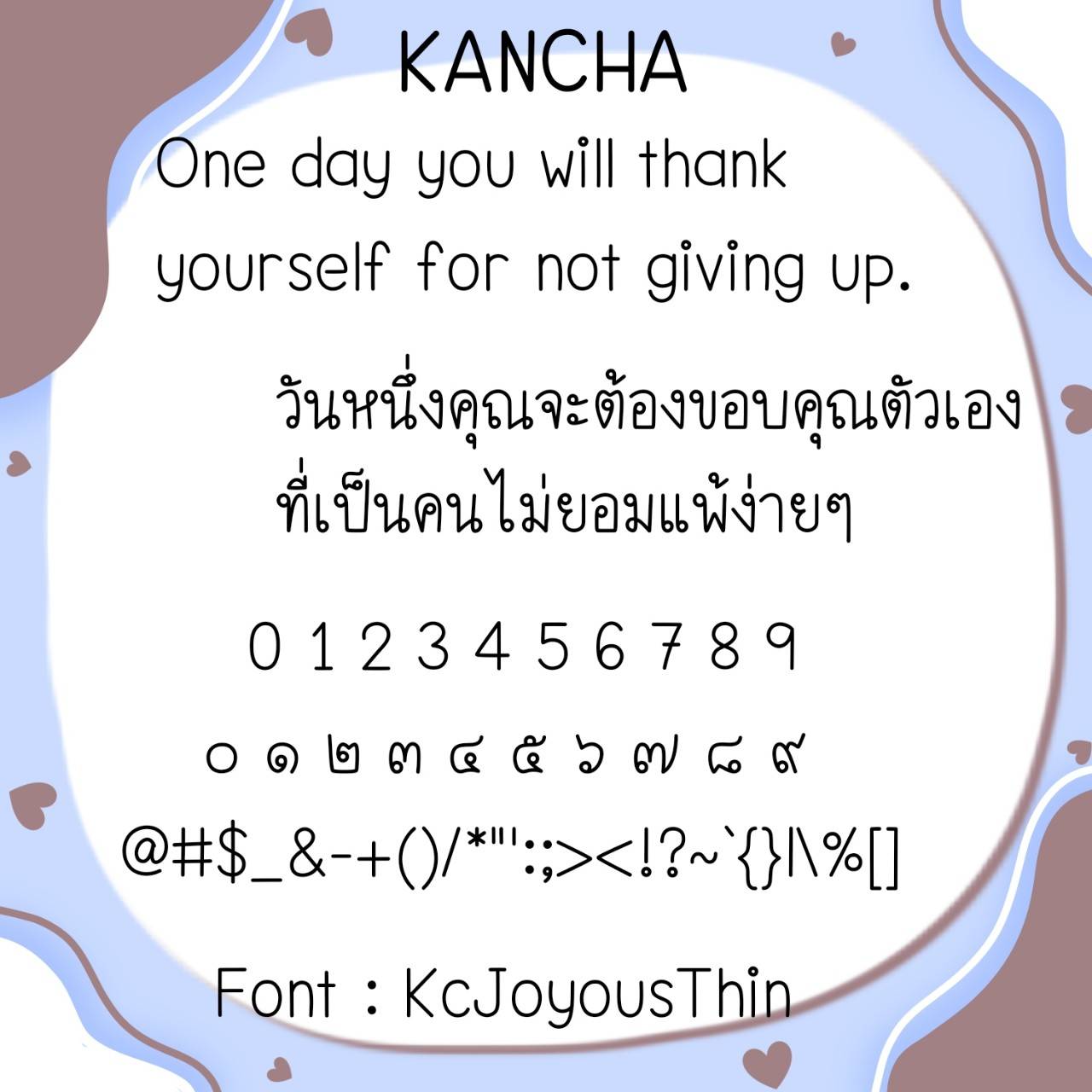 Font KcJoyous - Image 7