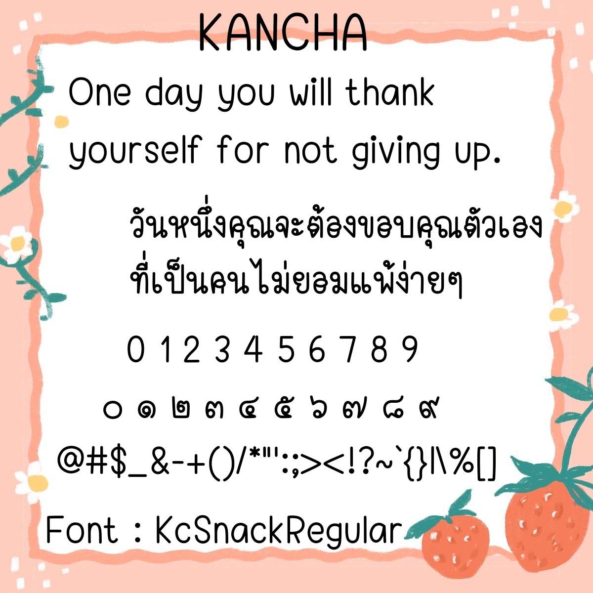 Font KcSnack - Image 4