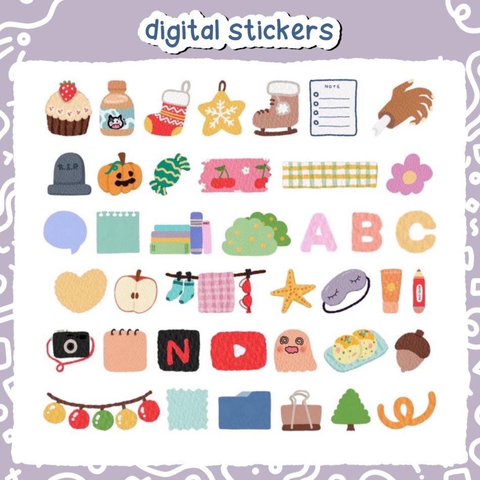 ดิจิตอลสติ๊กเกอร์สุดน่ารัก | Cute Digital Stickers – BEARTOR