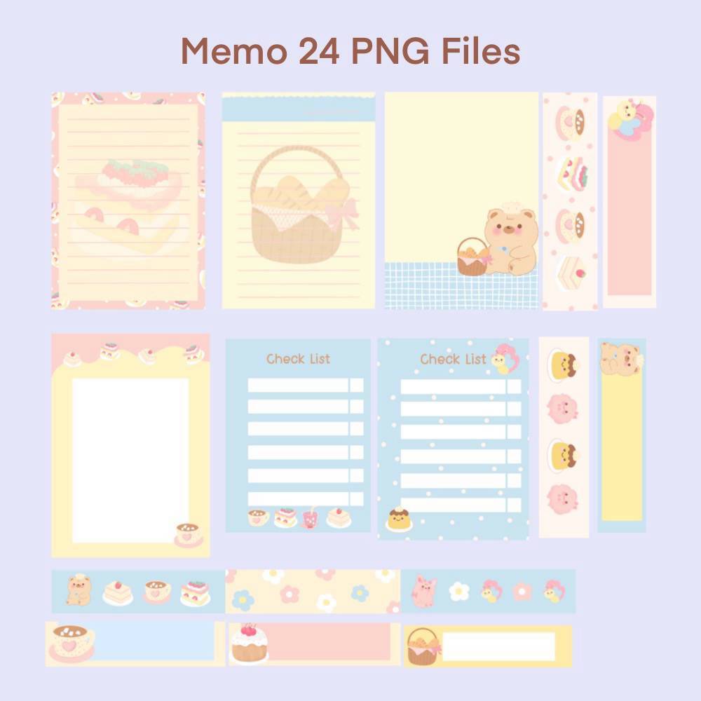 ชุดสติ๊กเกอร์ ปิกนิกกับพุดดิ้ง & ผองเพื่อน - Image 4