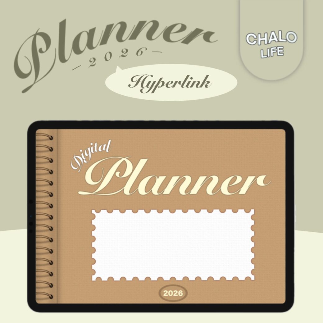 PLANNER 2026 | chalolife