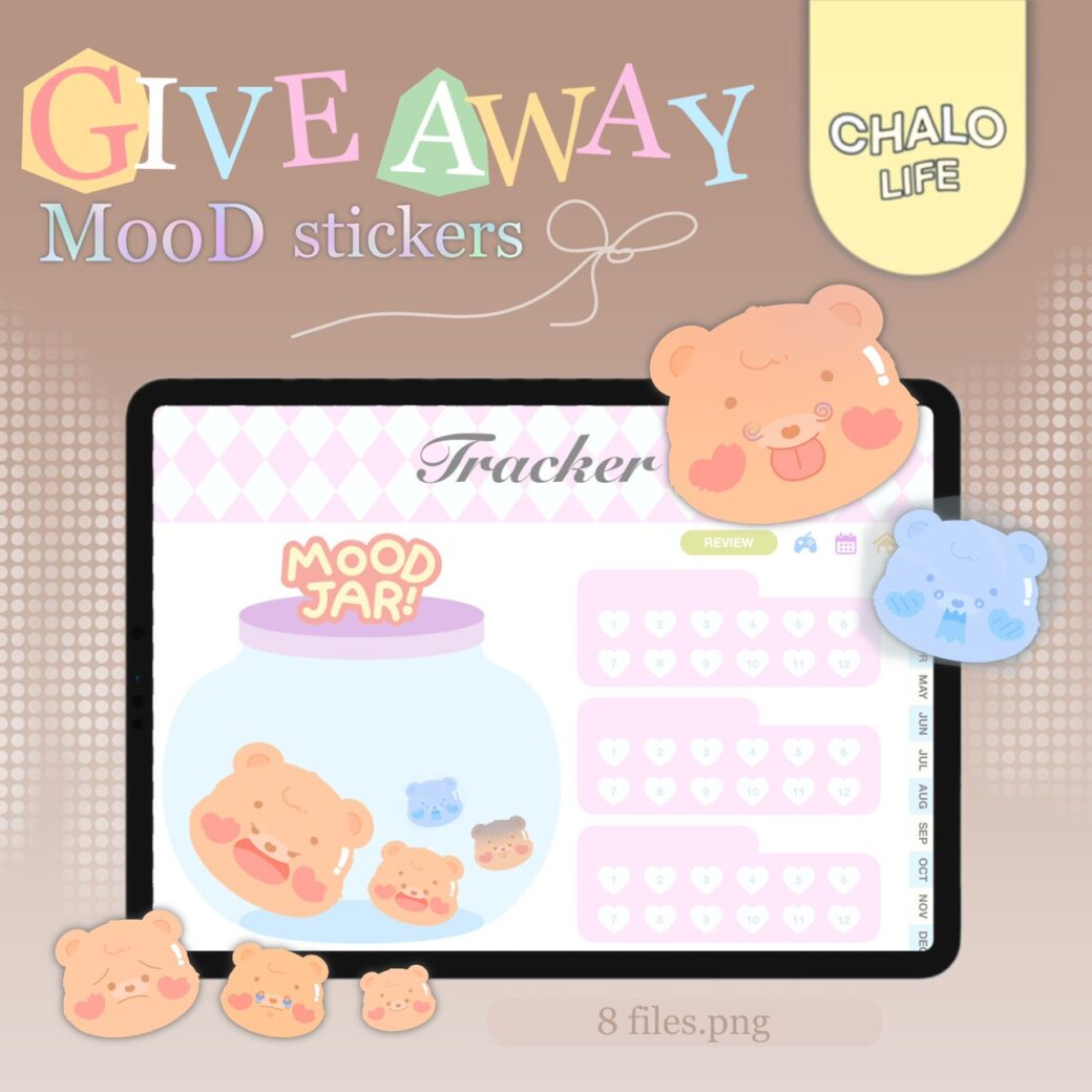 Free mood stickers | chalolife