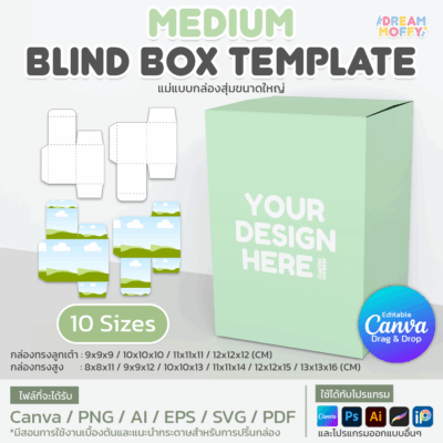 Medium Blindbox Template 1